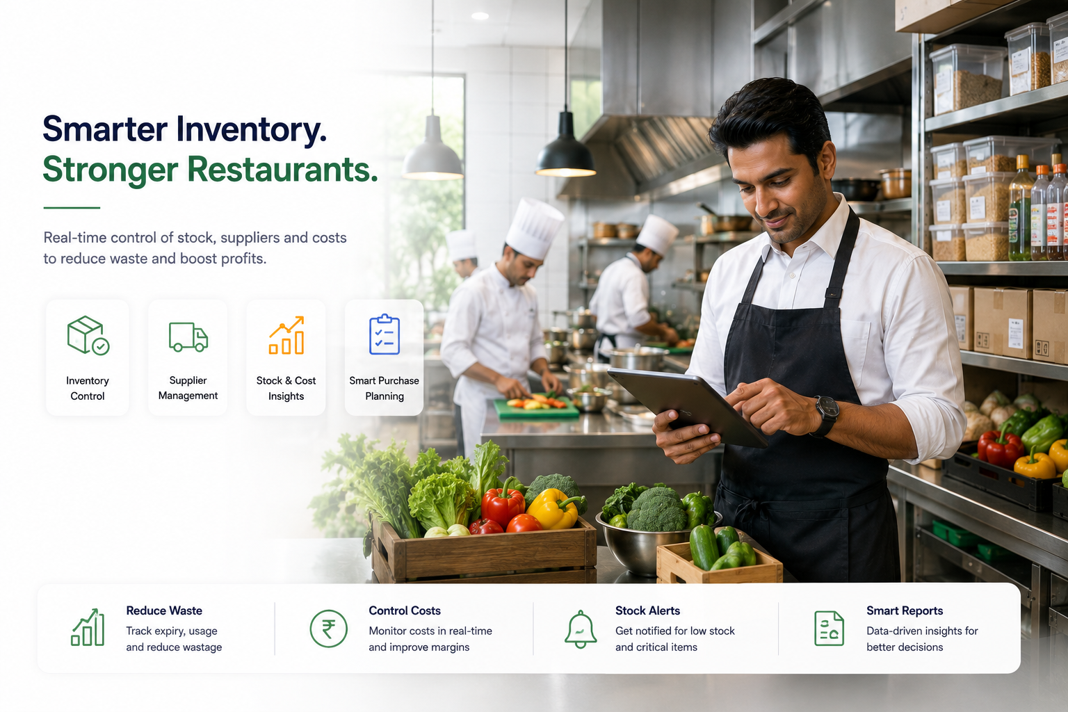 Restaurant ERP Slide 4