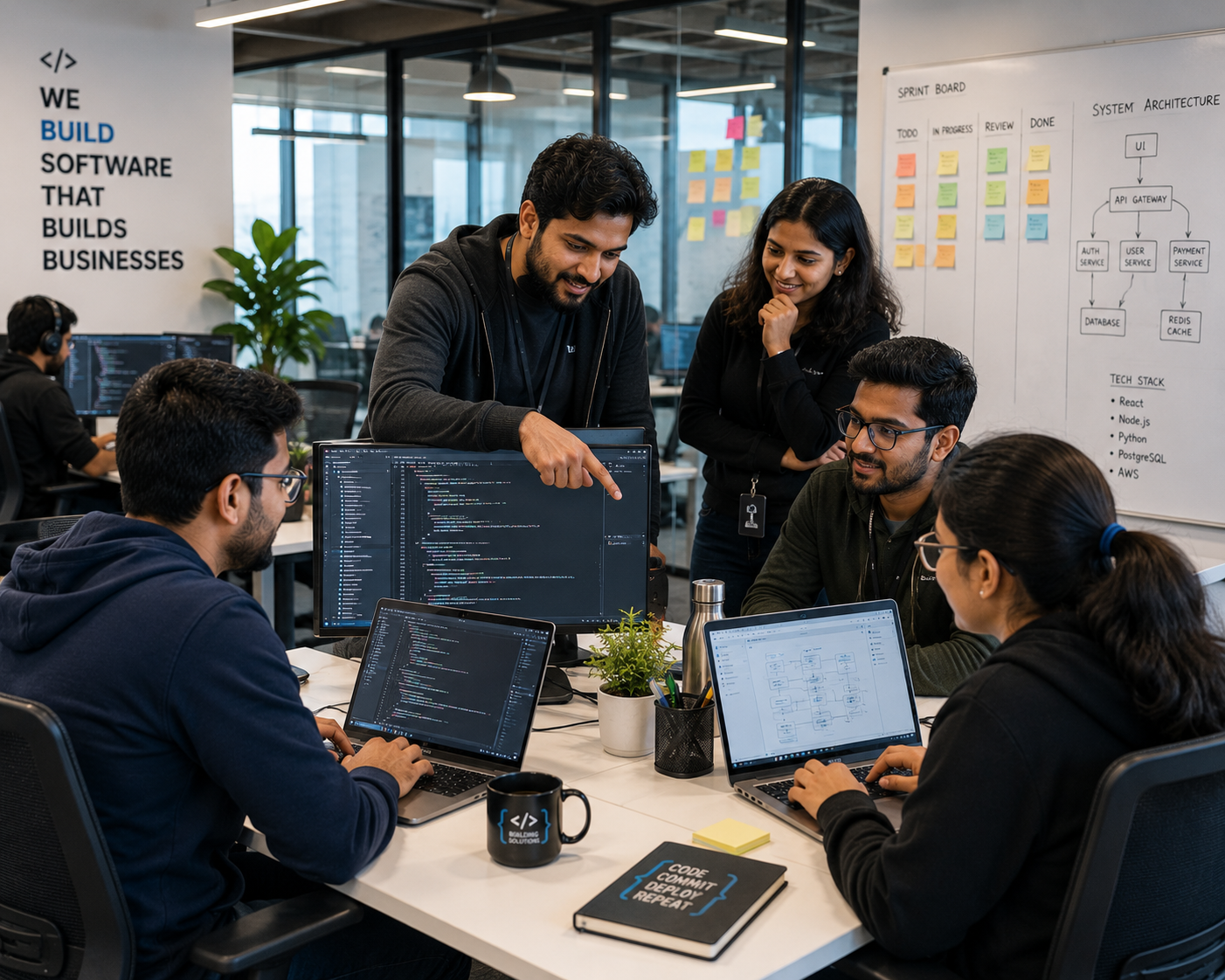 GreenCodeX software engineering and development team